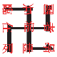 字護符のイメージ